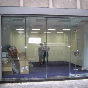 shop front door repair Wellington